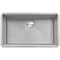 Ruvati Hex Bottom 30-inch Scratch Resistant Embossed Texture Kitchen Sink Stainless Steel RVH7630 - alternate 4